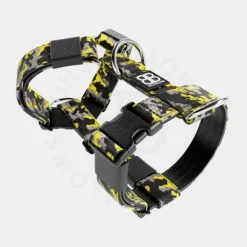 Bullybillows Bullybillows - 4Cm Combat Collar With Handle Tweed Collection