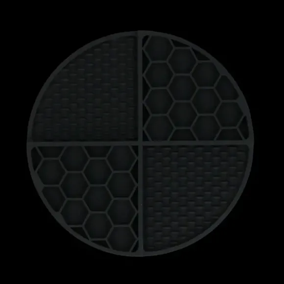 Eat Slow Live Longer Lick Mat Wave