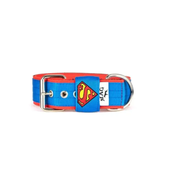 Mag Mag Halsband Superman Blauw/Rood