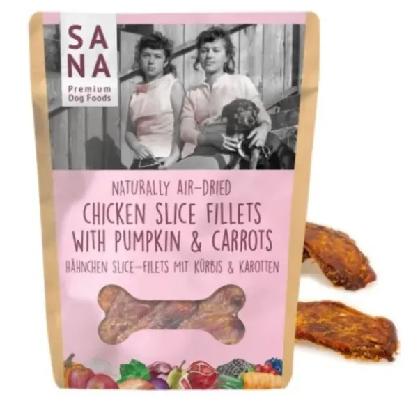 Sana Dog Sana Dog Slice Fillets Hert Met Cranberry