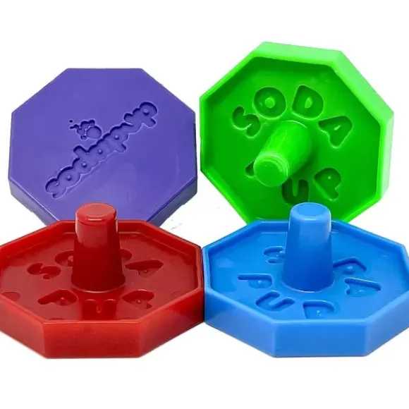 Sodapup Sodapup Unstoppables Stopper & Stand 4-Pack